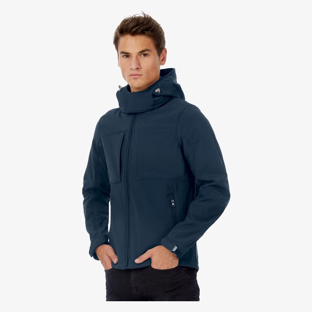 B&C Hooded Softshell /Men
