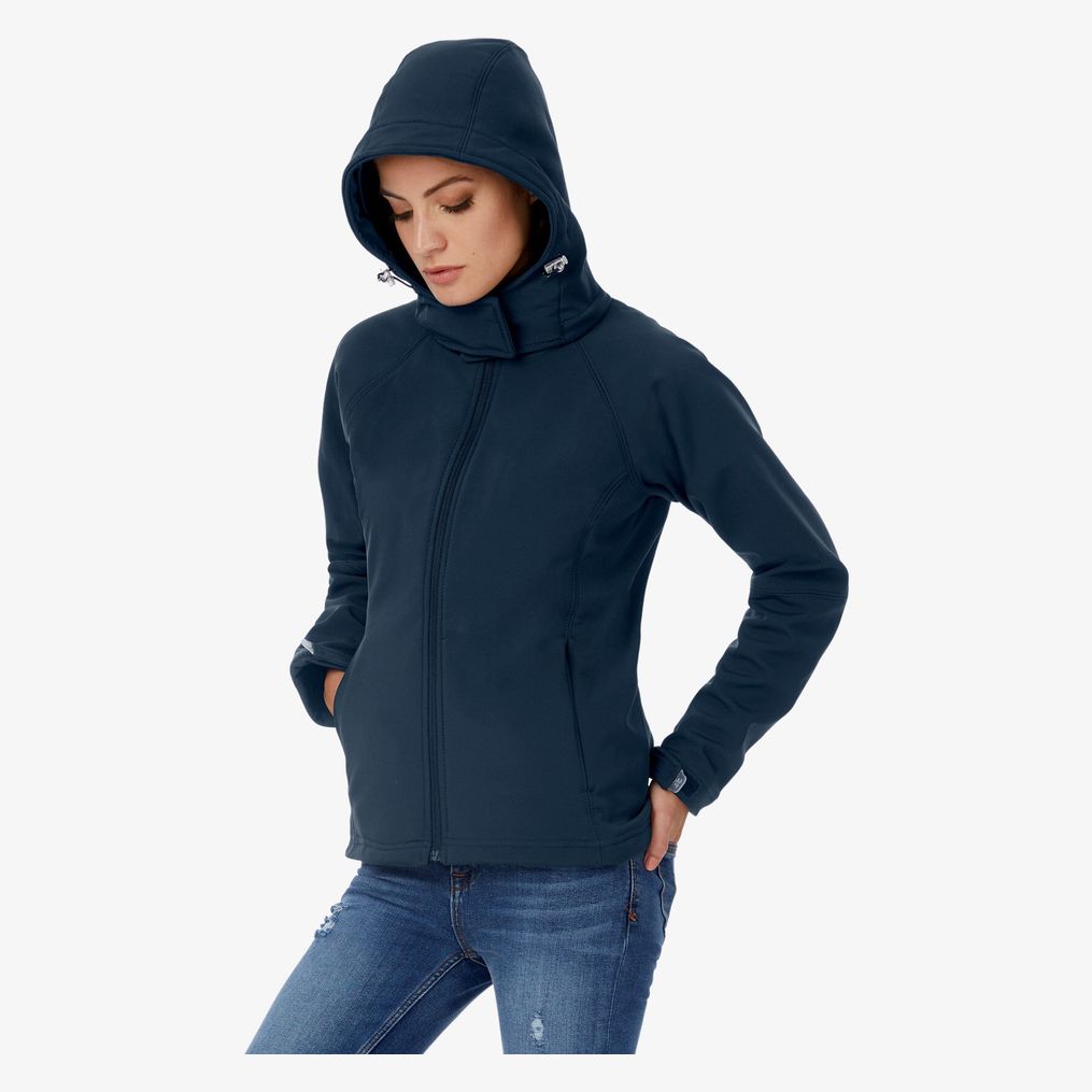 B&C Hooded Softshell Women