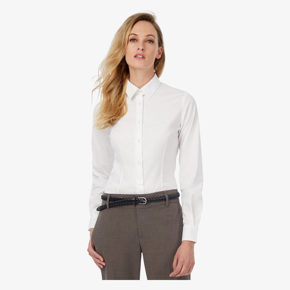 B&C Chemise Black Tie Femme