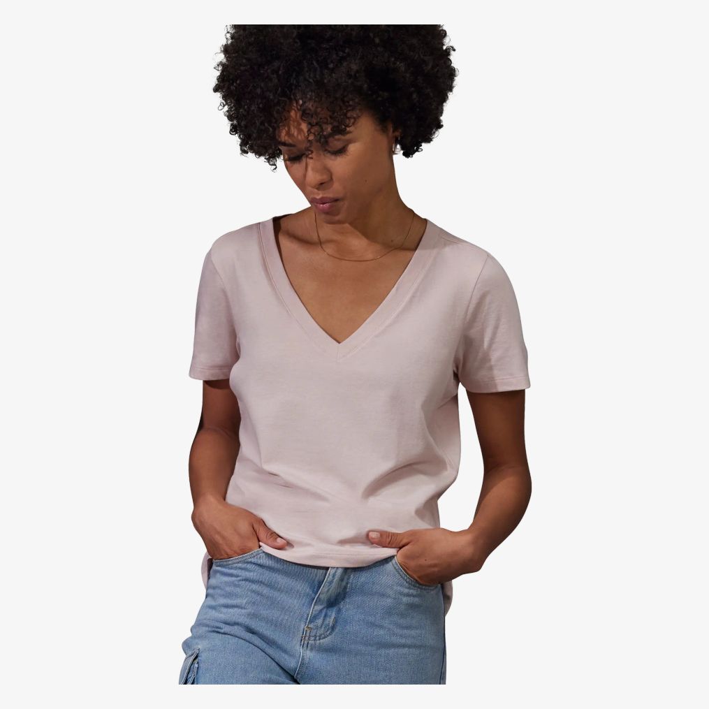 B&C Women's #E150 V T-Shirt