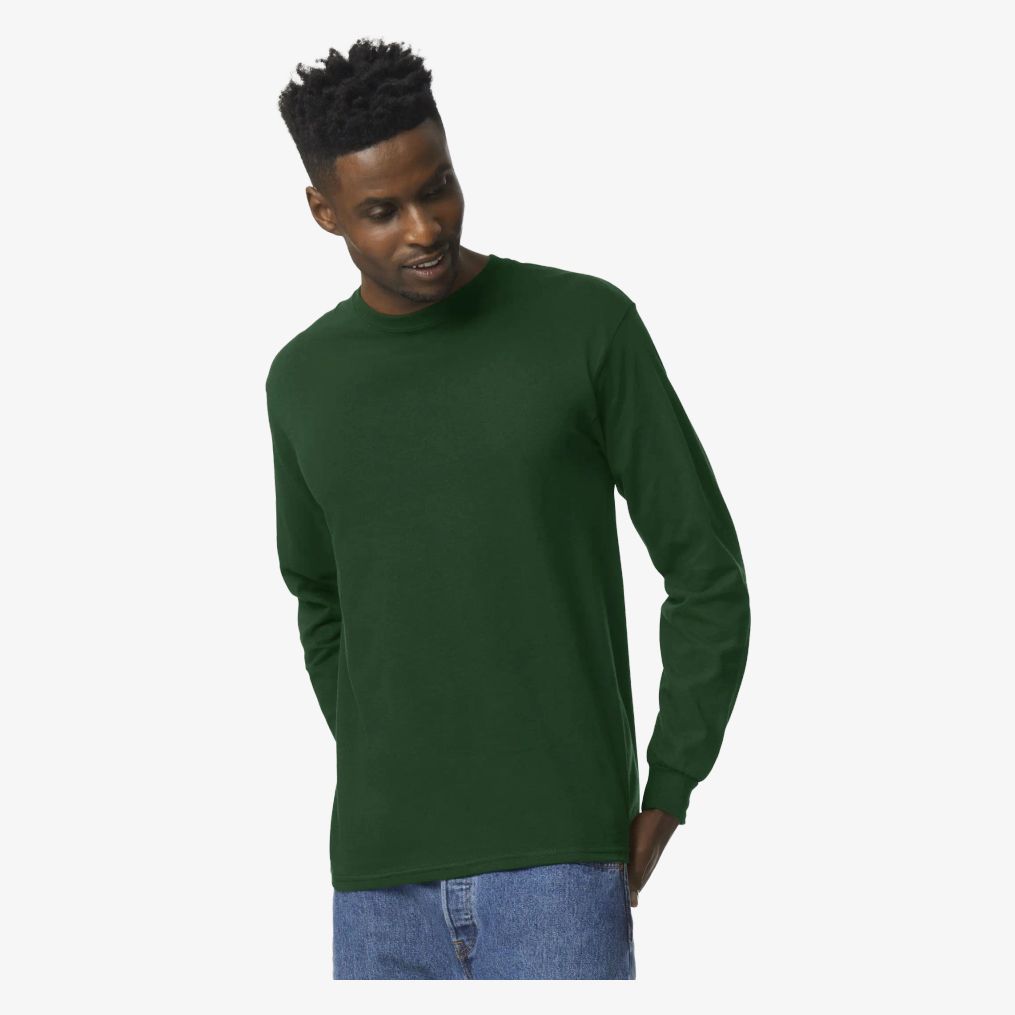 Gildan Adult T-Shirt Ultra-cotton Long Sleeve
