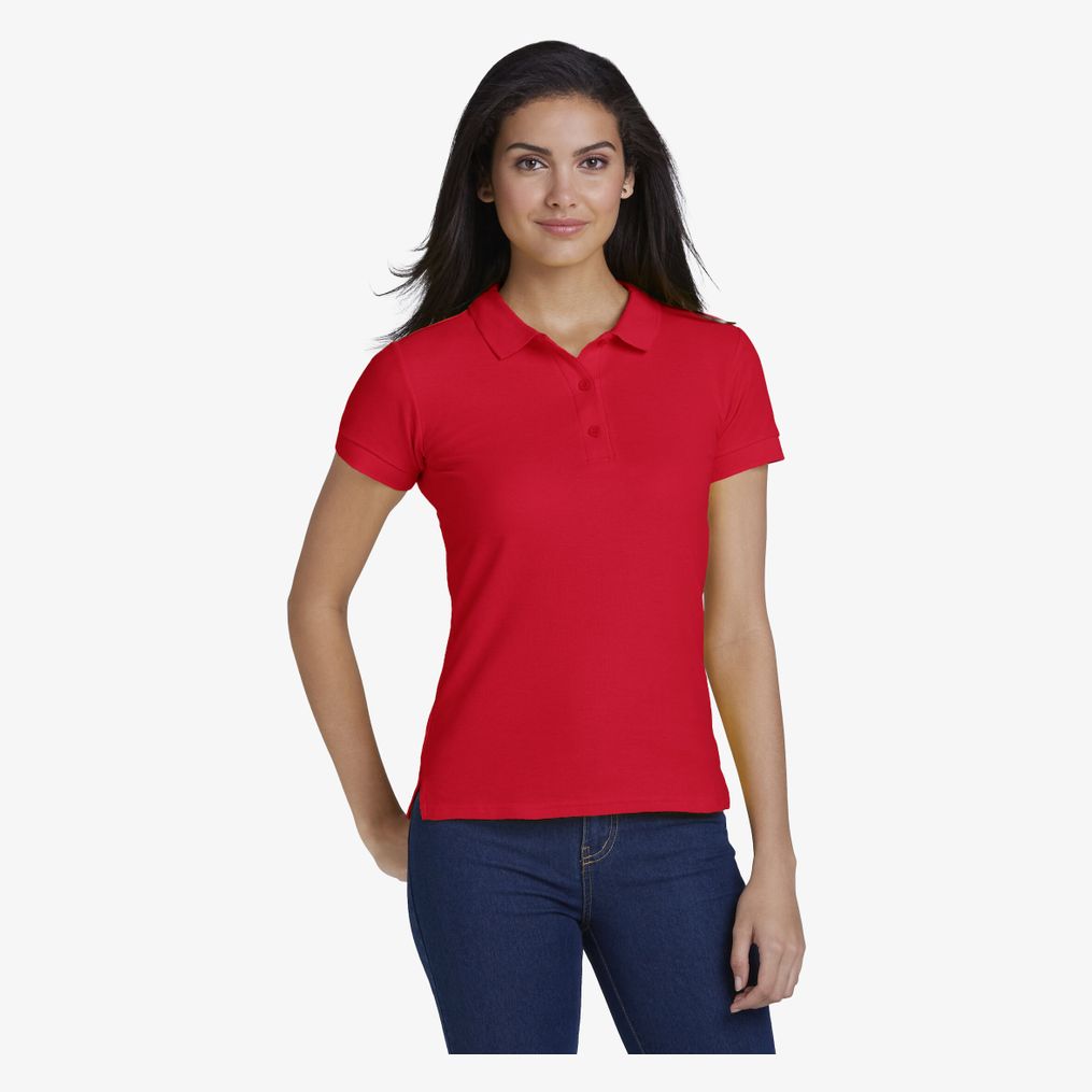 Gildan Premium Cotton Ladies` Double Piqué Polo