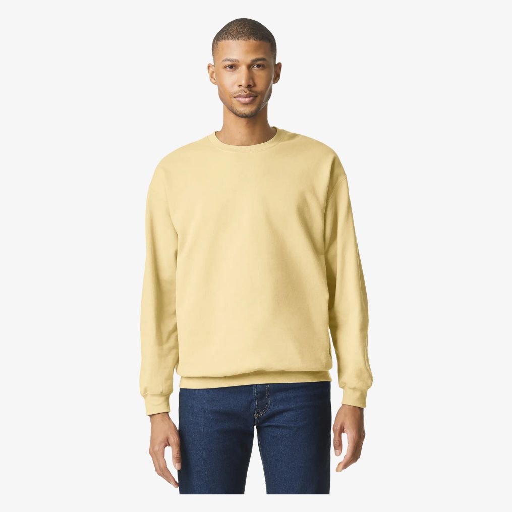 Gildan Softstyle Midweight Fleece Adult Crewneck