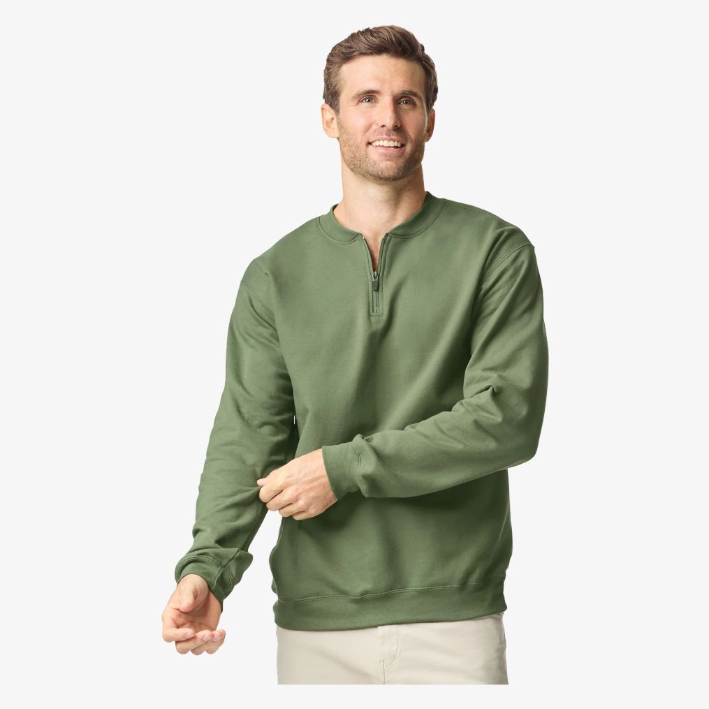 Gildan Softstyle Midweight Adult Fleece 1/4 Zip Sweat